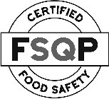 CERTIFIED FOOD SAFETY FSQP