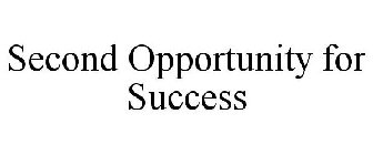 SECOND OPPORTUNITY FOR SUCCESS