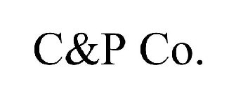 C&P CO.