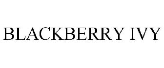 BLACKBERRY IVY