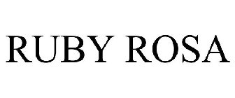 RUBY ROSA
