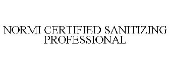 NORMI CERTIFIED SANITIZING PROFESSIONAL
