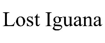 LOST IGUANA