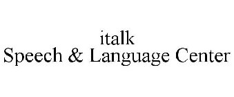 ITALK SPEECH & LANGUAGE CENTER