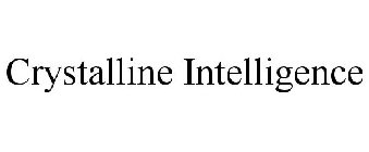 CRYSTALLINE INTELLIGENCE