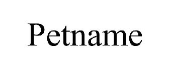 PETNAME