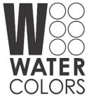 W WATER COLORS