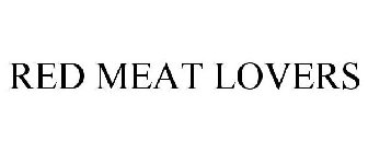 RED MEAT LOVERS