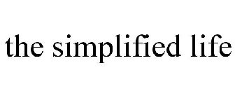THE SIMPLIFIED LIFE