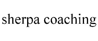 SHERPA COACHING