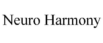 NEURO HARMONY