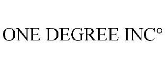 ONE DEGREE INC°