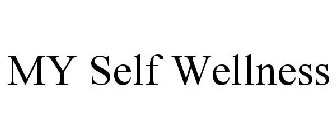 MY SELF WELLNESS