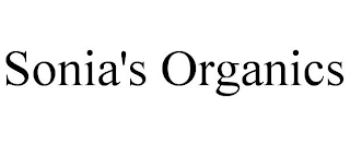 SONIA'S ORGANICS