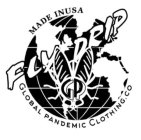 MADE INUSA FLY DRIP GP GLOBAL PANDEMIC CLOTHING.CO