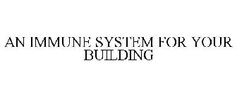 AN IMMUNE SYSTEM FOR YOUR BUILDING