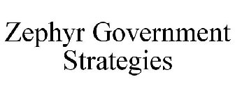 ZEPHYR GOVERNMENT STRATEGIES