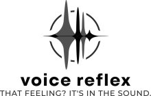 VOICE REFLEX THAT FEELING? IT'S IN THE SOUND