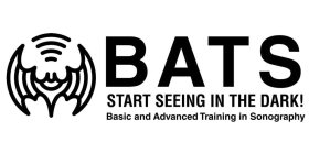 BATS START SEEING IN THE DARK! BASIC AND ADVANCED TRAINING IN SONOGRAPHY