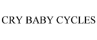 CRY BABY CYCLES