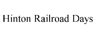 HINTON RAILROAD DAYS