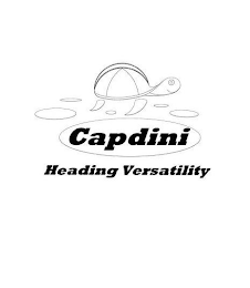 CAPDINI HEADING VERSATILITY