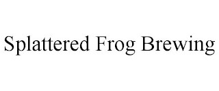 SPLATTERED FROG BREWING