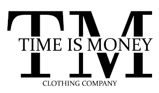 TM TIME IS MONEY CLOTHING COMPANY