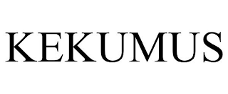 KEKUMUS