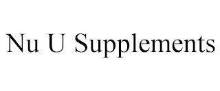 NU U SUPPLEMENTS