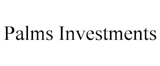 PALMS INVESTMENTS