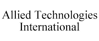 ALLIED TECHNOLOGIES INTERNATIONAL