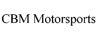 CBM MOTORSPORTS