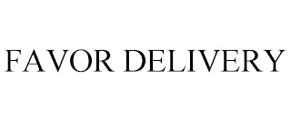 FAVOR DELIVERY