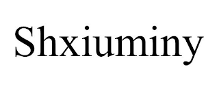 SHXIUMINY