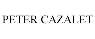 PETER CAZALET