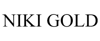NIKI GOLD