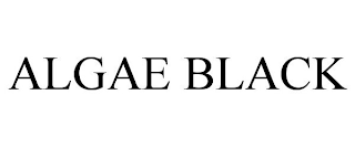 ALGAE BLACK