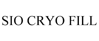 SIO CRYO FILL