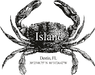 ISLAND DESTIN, FL 30°23'48.75'' N 86°31'24.42''W