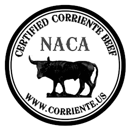 CERTIFIED CORRIENTE BEEF NACA WWW.CORRIENTE.US