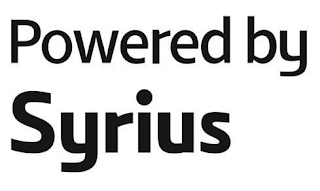 POWERED BY SYRIUS