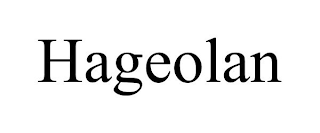 HAGEOLAN