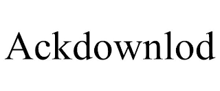 ACKDOWNLOD