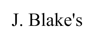 J. BLAKE'S
