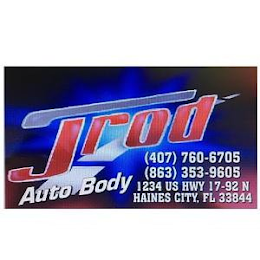 JROD AUTO BODY (407) 760-6705 (863) 353-9605 1234 US HWY 17 - 92 N HAINES CITY, FL 33844