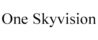 ONE SKYVISION