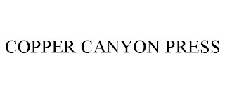 COPPER CANYON PRESS