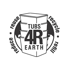 TUBS 4R EARTH REDUCE · REUSE RECYCLE · REFILL