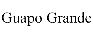 GUAPO GRANDE
